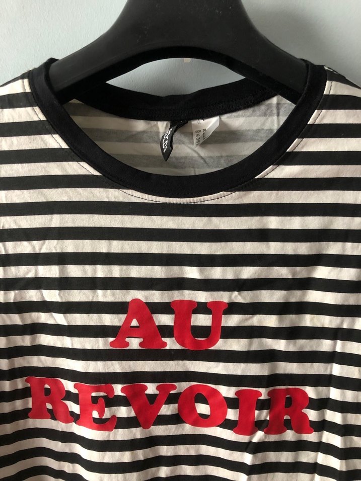 H&M çizgili au revoir elbise - Görsel 4