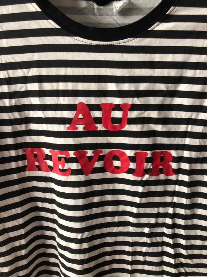 H&M çizgili au revoir elbise - Görsel 2