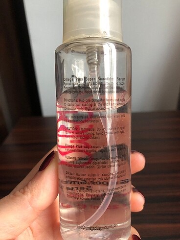 Omega plus saç düzleştirici serum - Görsel 4