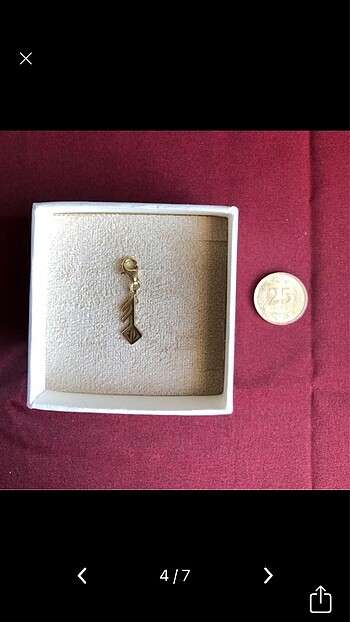 Mesele design aşk (Ansuz ve İngwaz) kolye ucu - Görsel 8