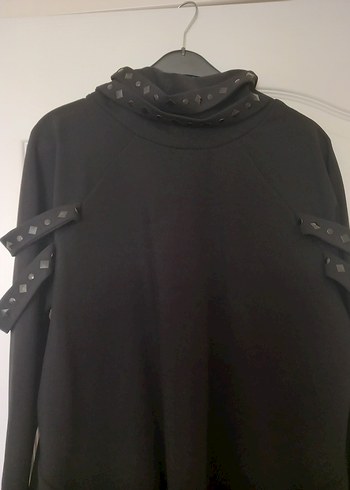46 Beden siyah Renk tuvid xxl marka Sweatshirt