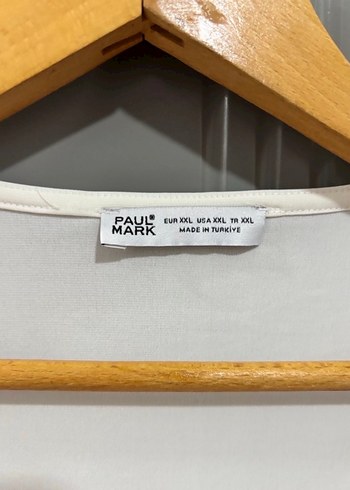 Beyaz Kadın Uzun Kollu Bluz - Görsel 3