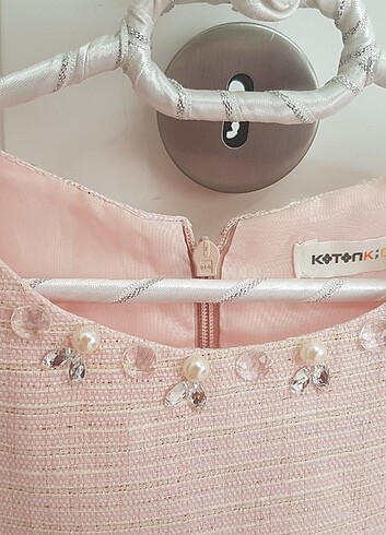 9 Yaş Beden KotonKids Kız Simli Cocuk Elbise