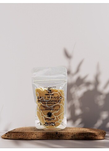 Manikür & Pedikür Ve Banyo Tuzu Bali Mango 80 gram / Epsom Tuzu 