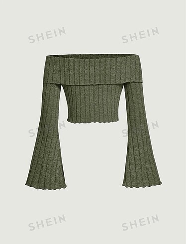 Bershka Straplez crop top kazak