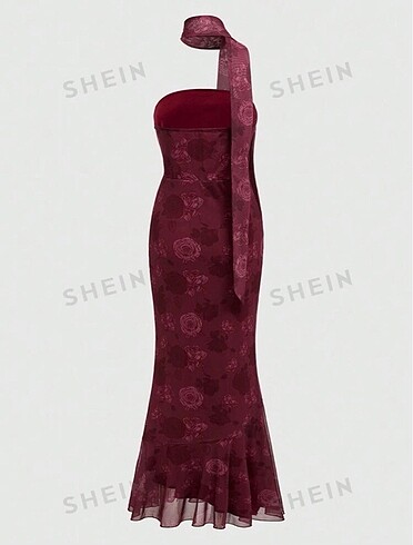 Sheinside Çiçekli elbise