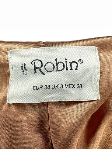 38 Beden kahverengi Renk Robin Kaban %70 İndirimli.