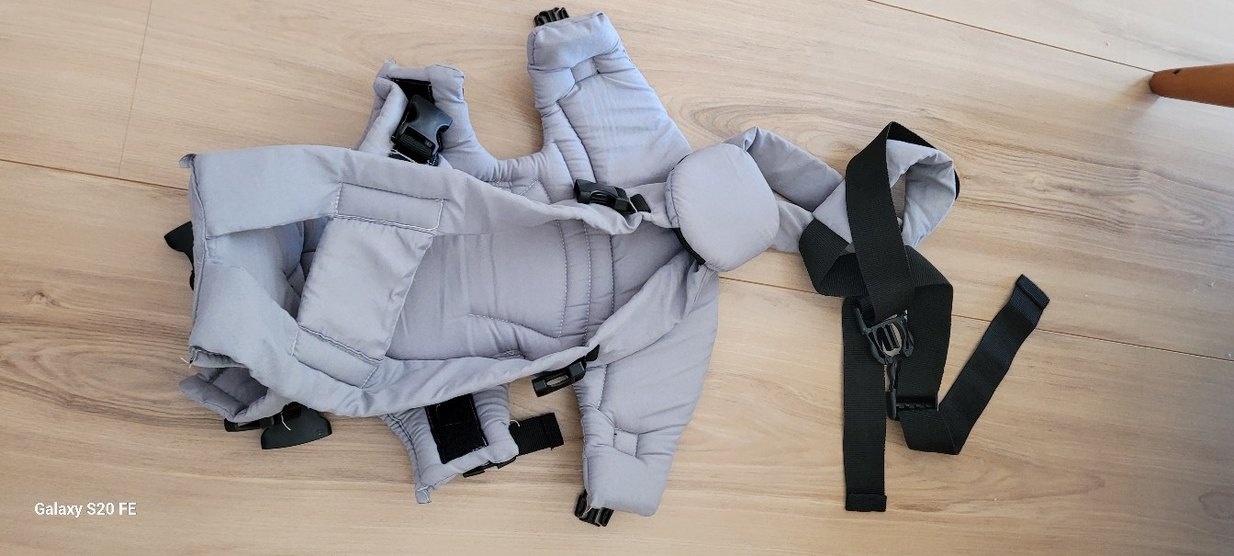 Gri Bebek Taşıyıcı Kanguru - Görsel 2