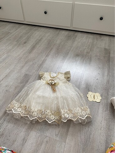 Kız bebek elbise 9-12 ay