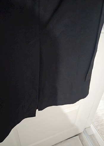 Kadın Siyah Trençkot - Görsel 6