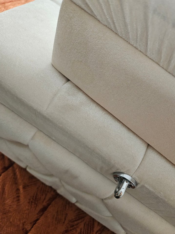 Bej Kadife Makyaj Organizer Kutusu - Görsel 3