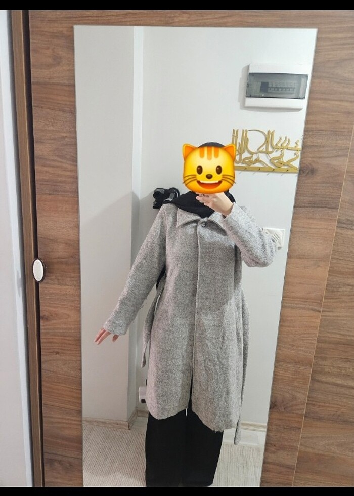 Kadın kaşe kaban - Görsel 3