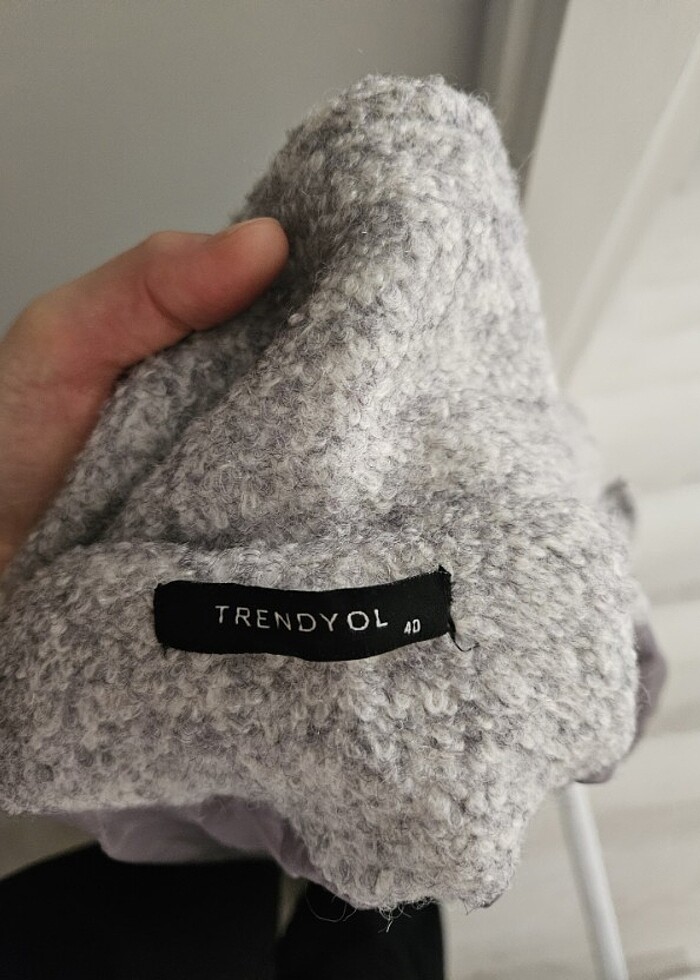 Kadın kaşe kaban - Görsel 5