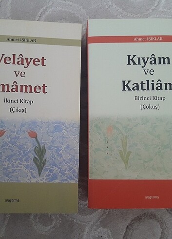 Kıyam ve katliam velayet ve imamet kitapları