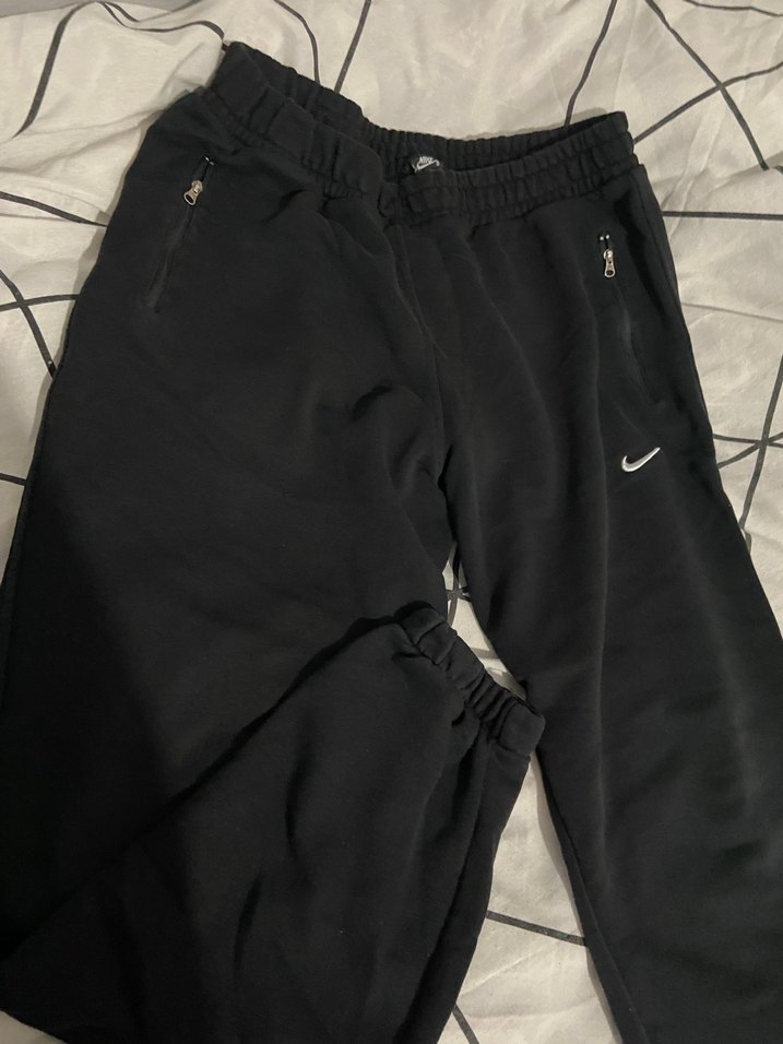 Siyah Fermuarlı Erkek Çocuk Eşofman Altı - Görsel 2