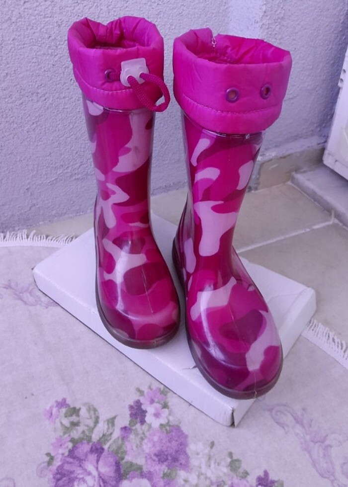 Kız çocuk yagmur botu - Görsel 3