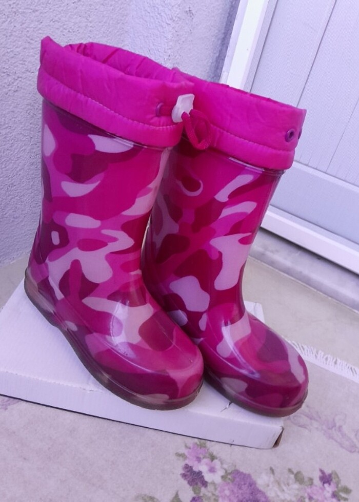 Kız çocuk yagmur botu - Görsel 4