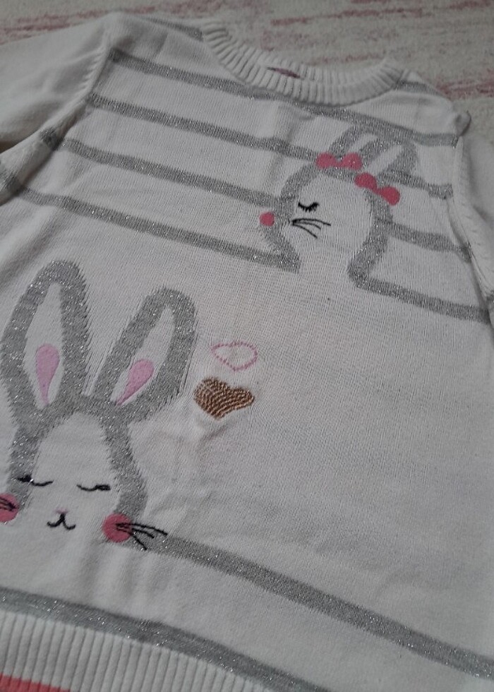 Kız çocuk kazak - Görsel 4