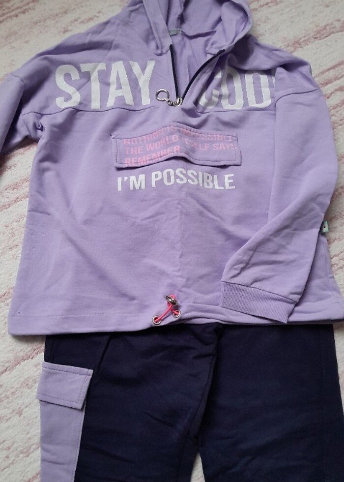 Kız çocuk eşofman takımı  - Görsel 5