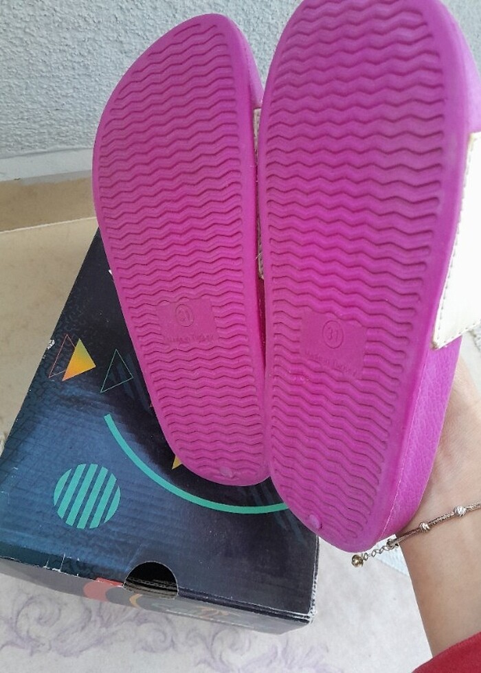 Kız çocuk terlik  - Görsel 2