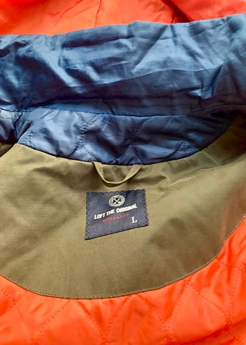 Düğmeli Kapüşonlu Erkek Parka Loft marka - Görsel 2