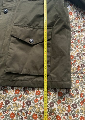 Düğmeli Kapüşonlu Erkek Parka Loft marka - Görsel 6