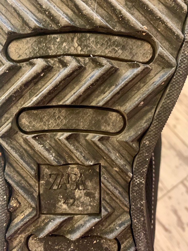 Zara Siyah Erkek Çocuk Spor Ayakkabı Velcro - Görsel 4