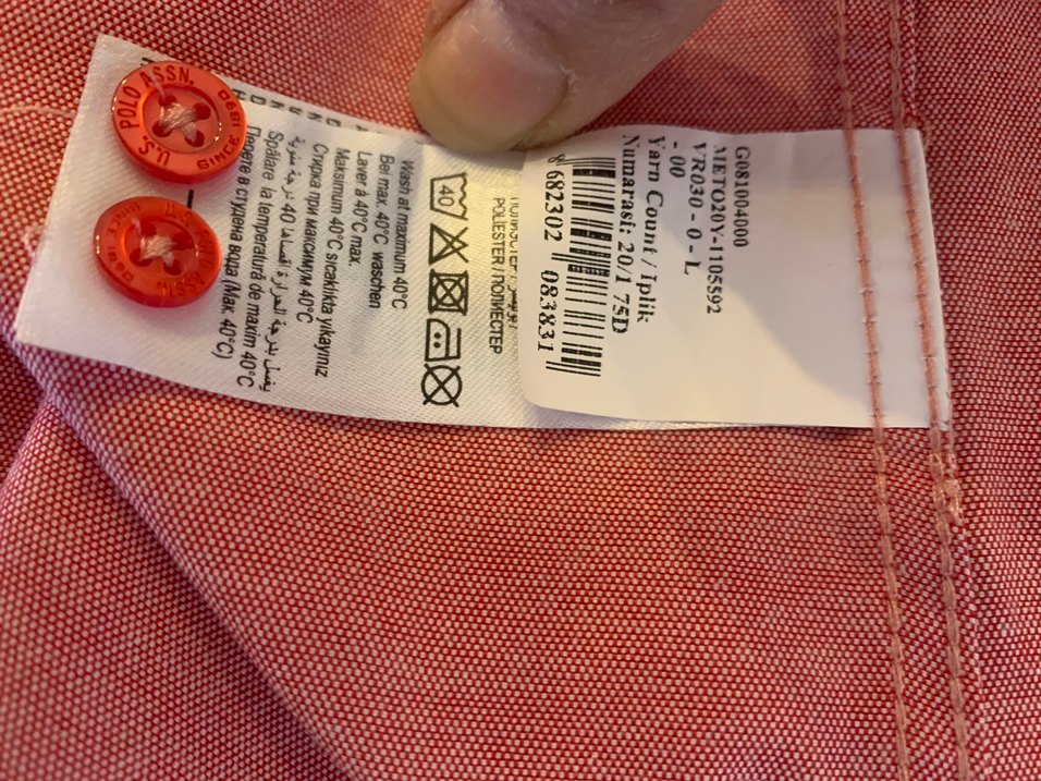 U.S. Polo Assn. Pembe Pamuklu Erkek Gömlek - Görsel 4