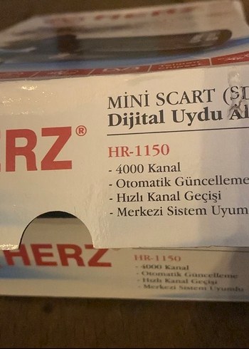 HERZ R-1150 Mini SCART Dijital Uydu Alıcı - Görsel 4