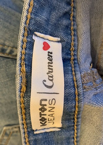 Fermuarlı Kadın Kot Pantolon - Görsel 2