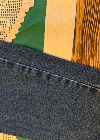 Fermuarlı Kadın Kot Pantolon - Görsel 5