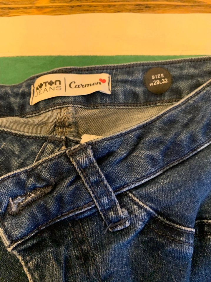 Normal Boy, Mavi Kadın Kot Pantolon - Görsel 2