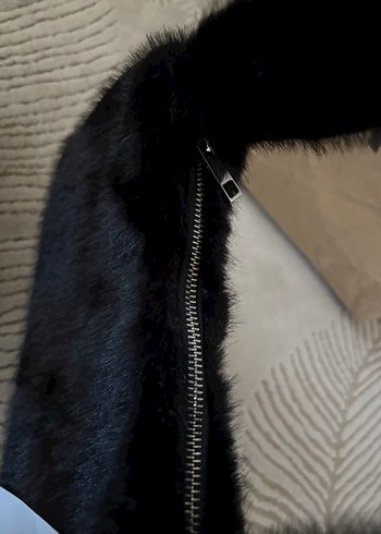 bershka siyah peluş çanta - Görsel 8