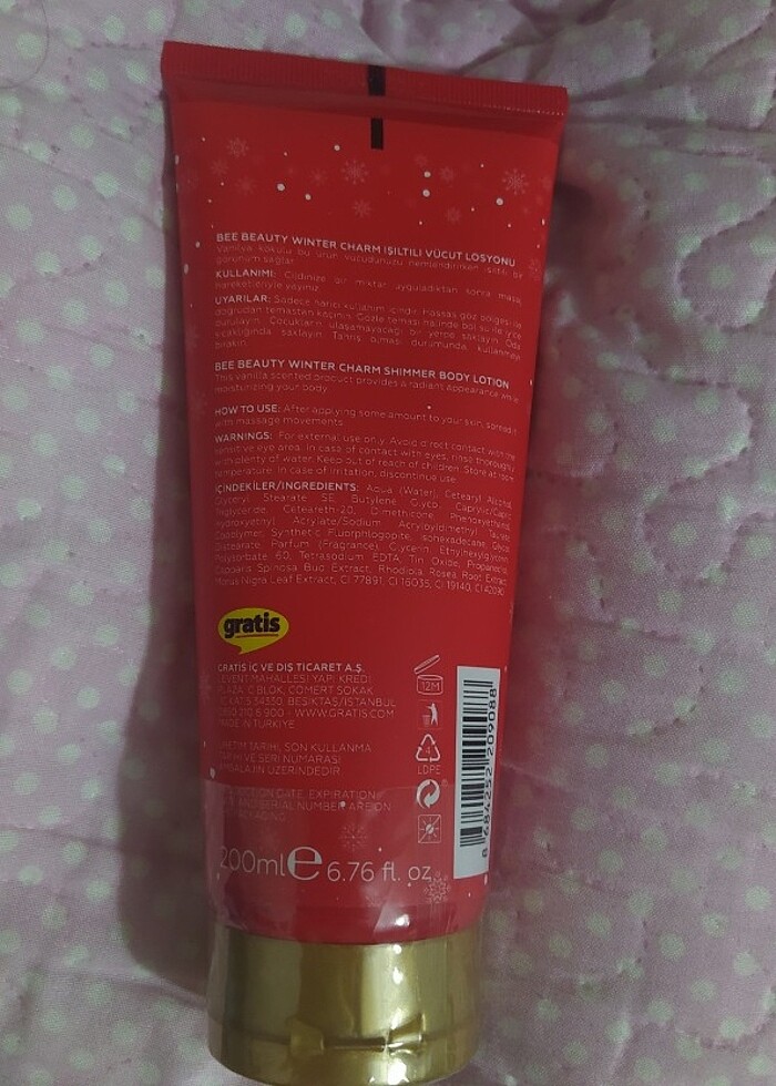 Vanilyalı Vücut Losyonu - Görsel 2