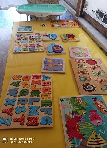  Beden Renk Yapboz ahşap puzzle
