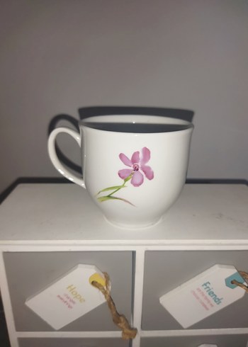vintage lilyum fincan kupa