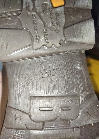 flo oxide Kahverengi deri Erkek  Bot - Görsel 6