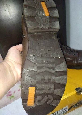 flo oxide Kahverengi deri Erkek  Bot - Görsel 5