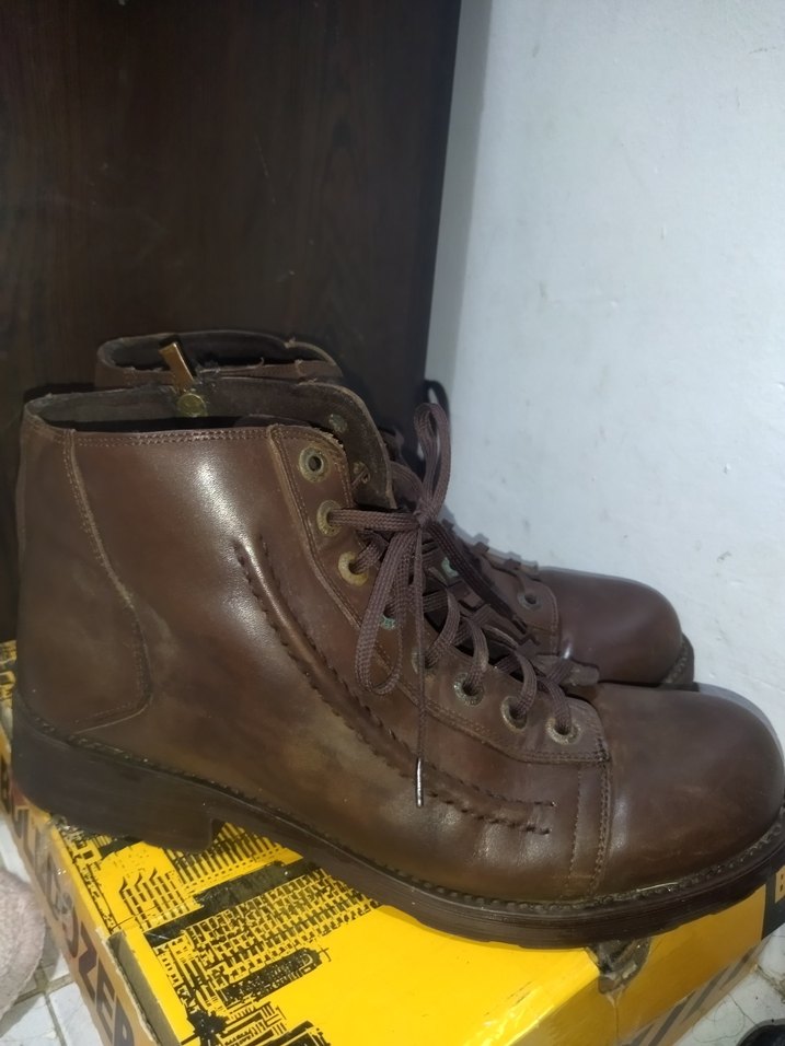 flo oxide Kahverengi deri Erkek  Bot - Görsel 4