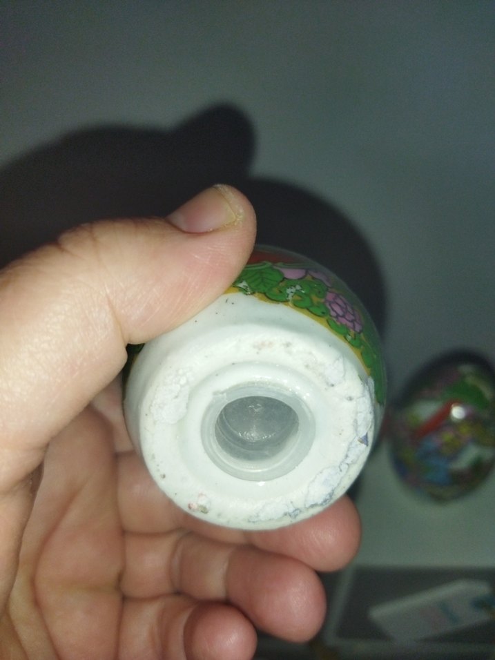 antika çin Japon elboyama Yumurta baharatlık - Görsel 3