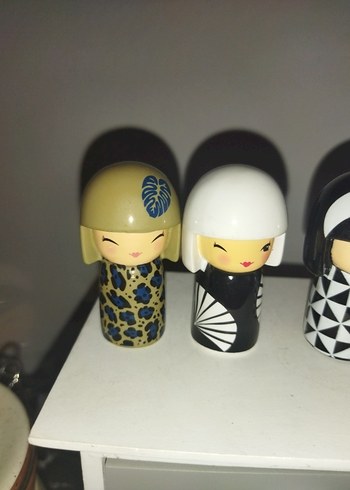 japon kokeshi bebekler - Görsel 2