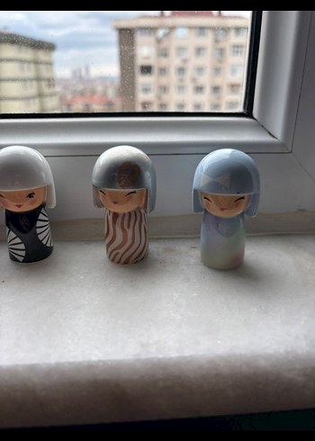 japon kokeshi bebekler - Görsel 10