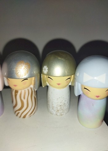 japon kokeshi bebekler - Görsel 4