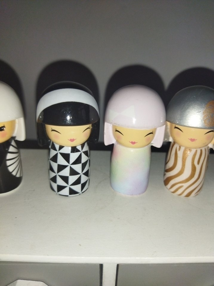 japon kokeshi bebekler - Görsel 3