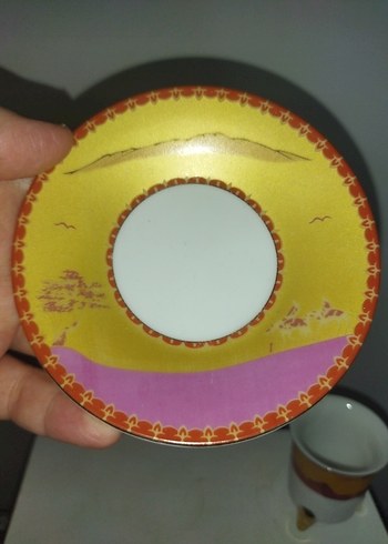 antika vintage japon yamasen fincan - Görsel 6