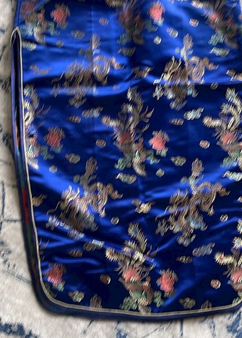 vintage Çin Japon cheongsam kimono çin Elbise - Görsel 2