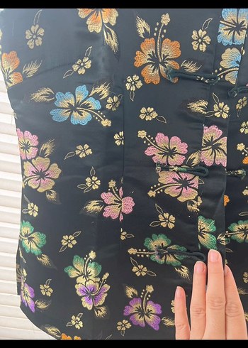 çin japon bluz yelek - Görsel 2