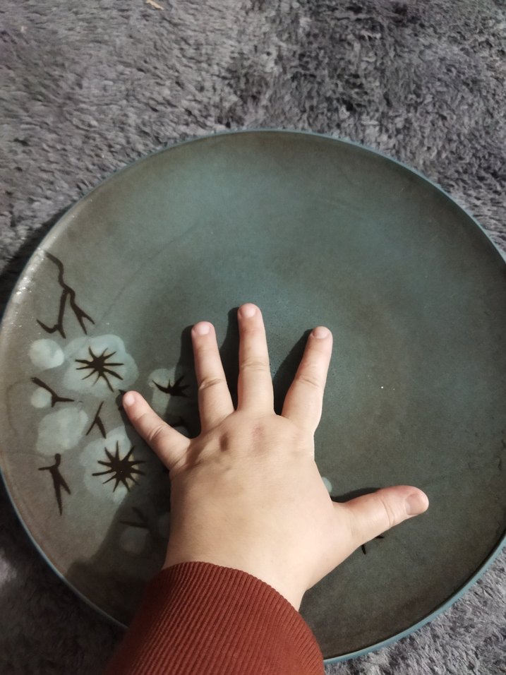 japon kiraz çiçeği Desenli  Paşabahçe Tabak - Görsel 4