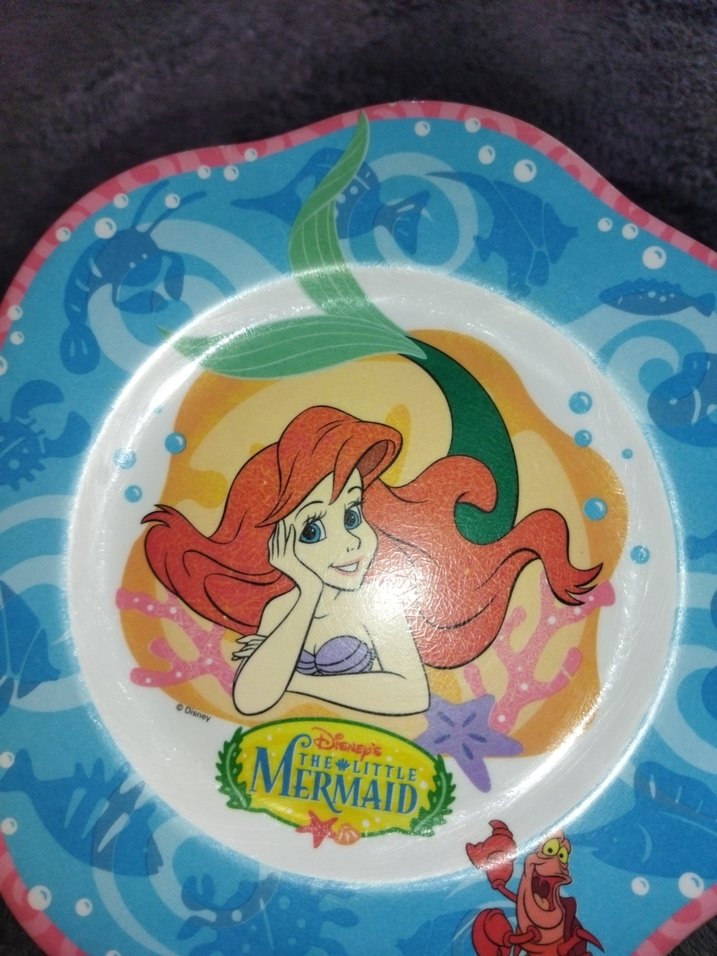 Disney Küçük Denizkızı Ariel Çocuk Tabak - Görsel 2