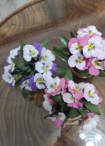  Beden çeşitli Renk Seramik saksı yapay çiçek 
